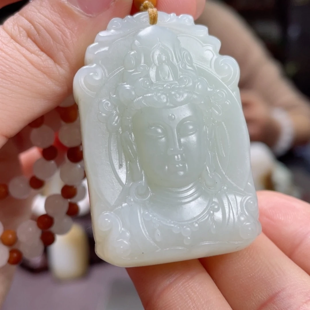 【闪购商品】和田玉挂件未镶嵌定制发货