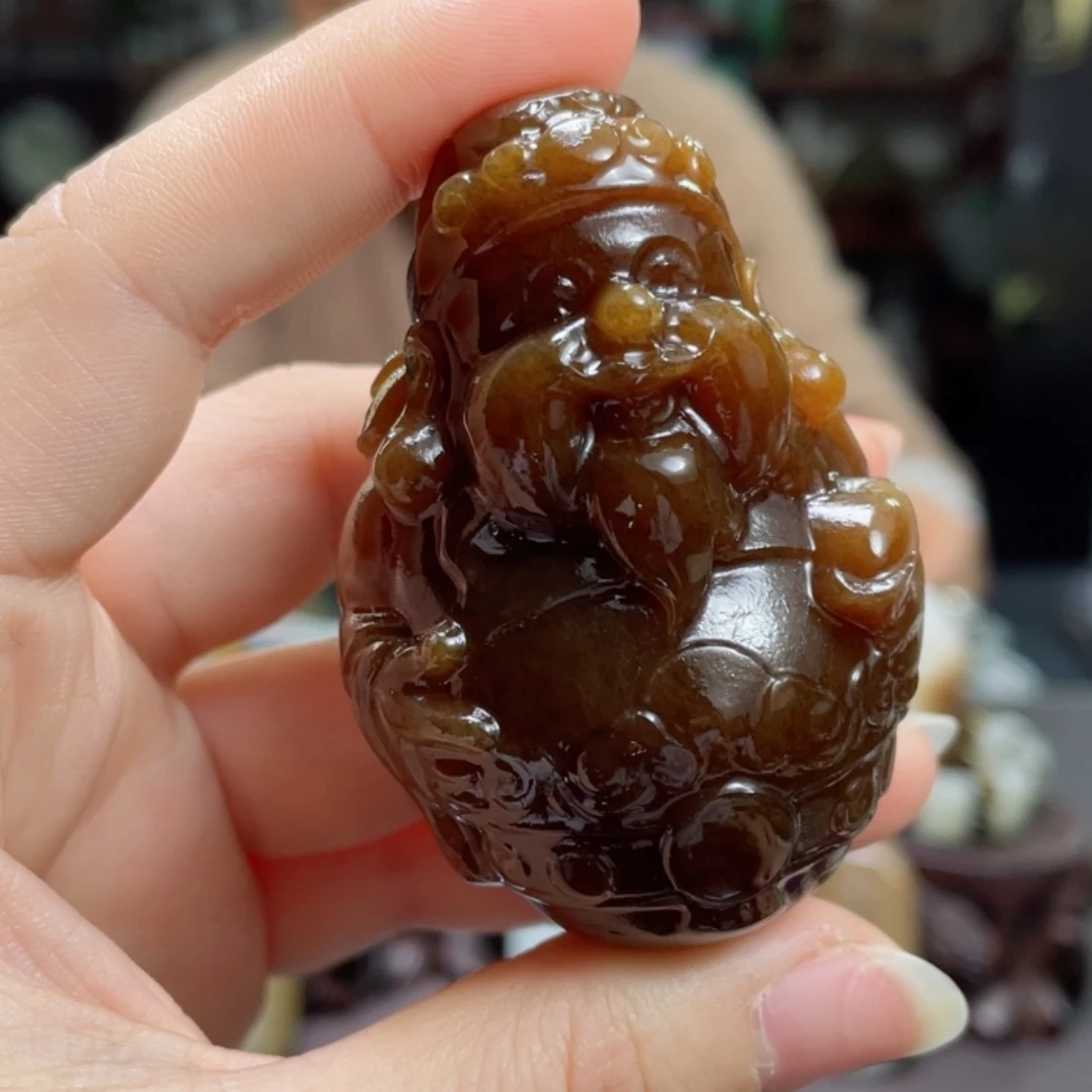 【闪购商品】石英质玉把件未镶嵌