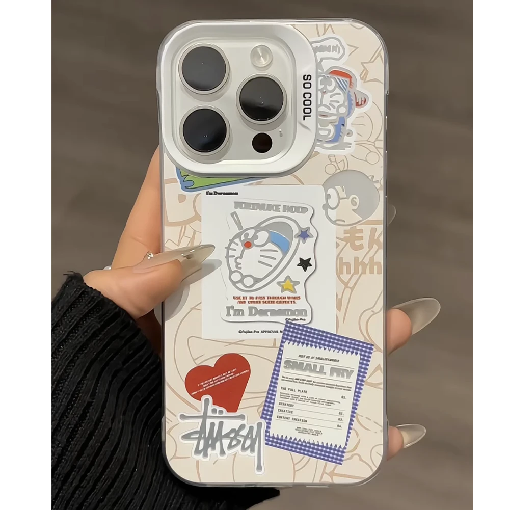 适用苹果iPhone16pro手机壳15pro彩银无边框立便签高飞华为P70套