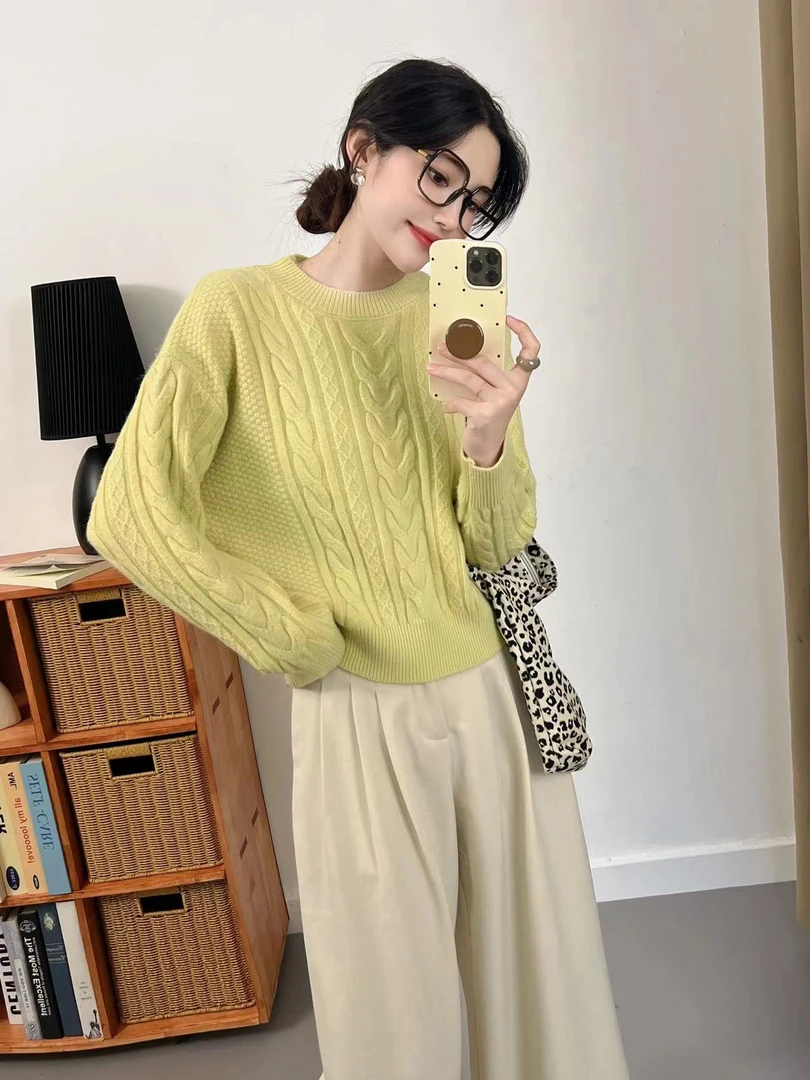 VV休闲舒适百搭毛衣12497