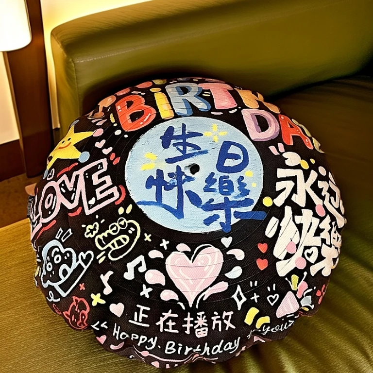 椅子可爱沙发坐垫抱枕创意靠垫圆形椅子可爱沙发坐垫抱枕创意靠垫