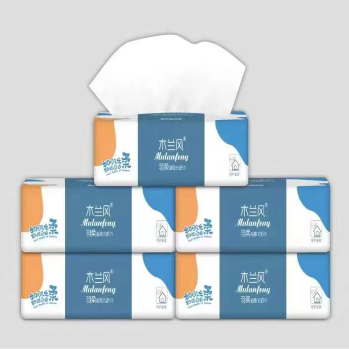 木蕤木兰风抽纸一包（餐桌家用餐桌简约轻奢吃饭桌长方形餐桌）00