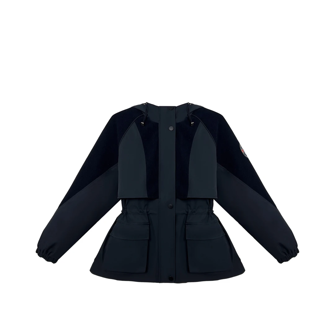 【MZ】2024原创设计穿搭收腰修身高级感女士夹棉加厚外套-MF3522