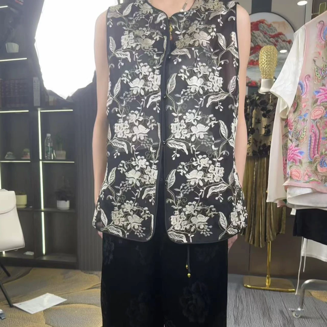 ShaLa服饰.【新款】夏季满绣欧根纱