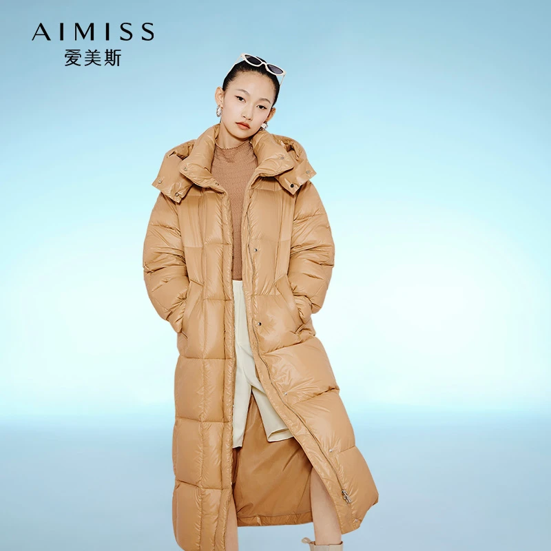 玉希专属爱美斯女神系列2023新款多巴胺高端鹅绒服A068016