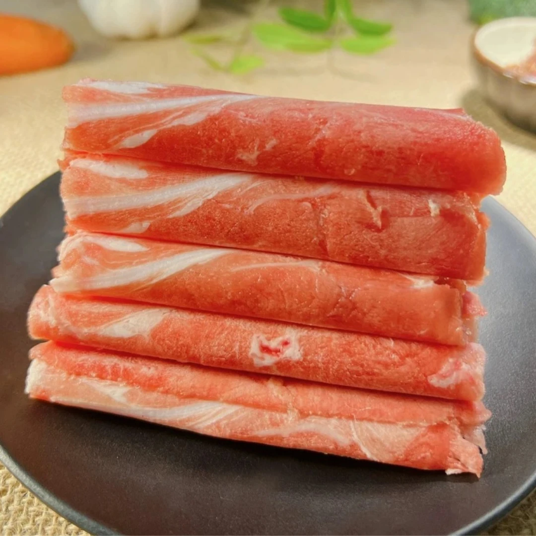 高钙羔羊肉卷（带脆骨）500g