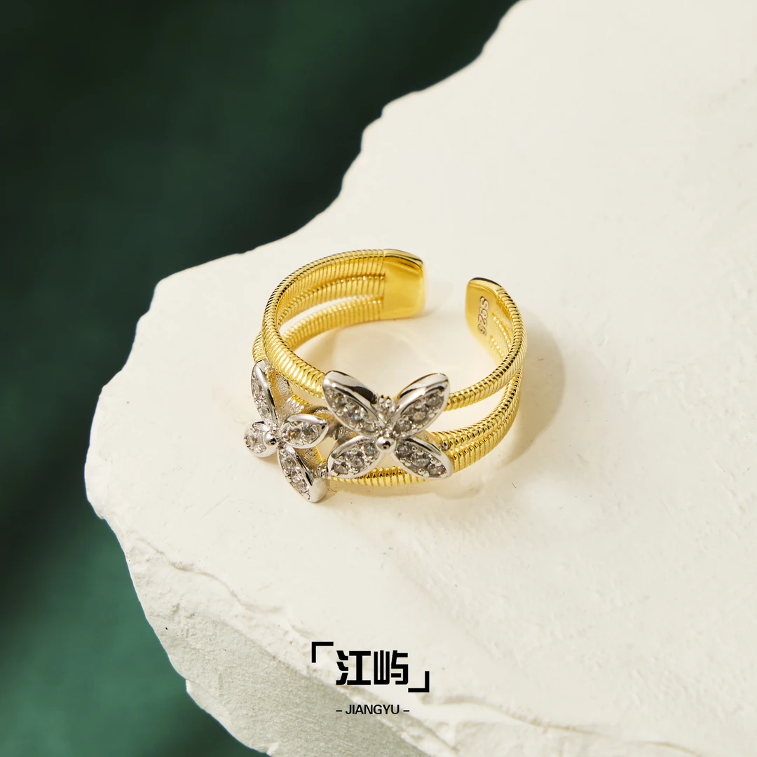 江屿 925银戒指 意式玄线系列【戒指】