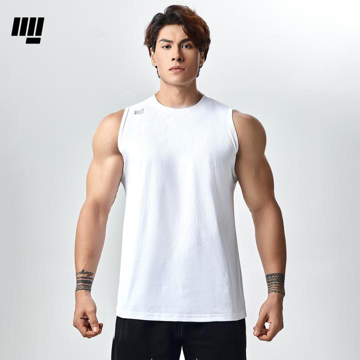 东方力量EASTPOWER无袖T恤男夏季跑步健身运动篮球训练坎肩背心