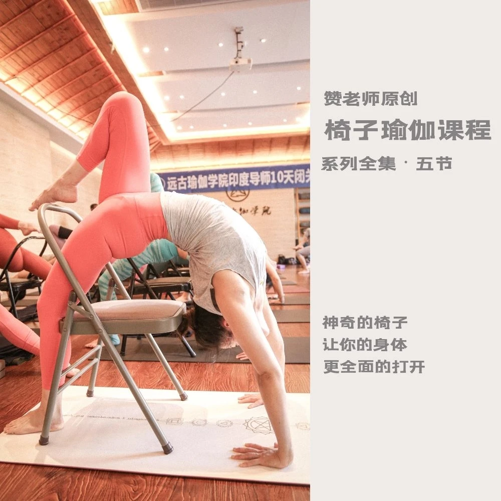 赞老师椅子瑜伽系列•成品课（五节）学习 专业 高效