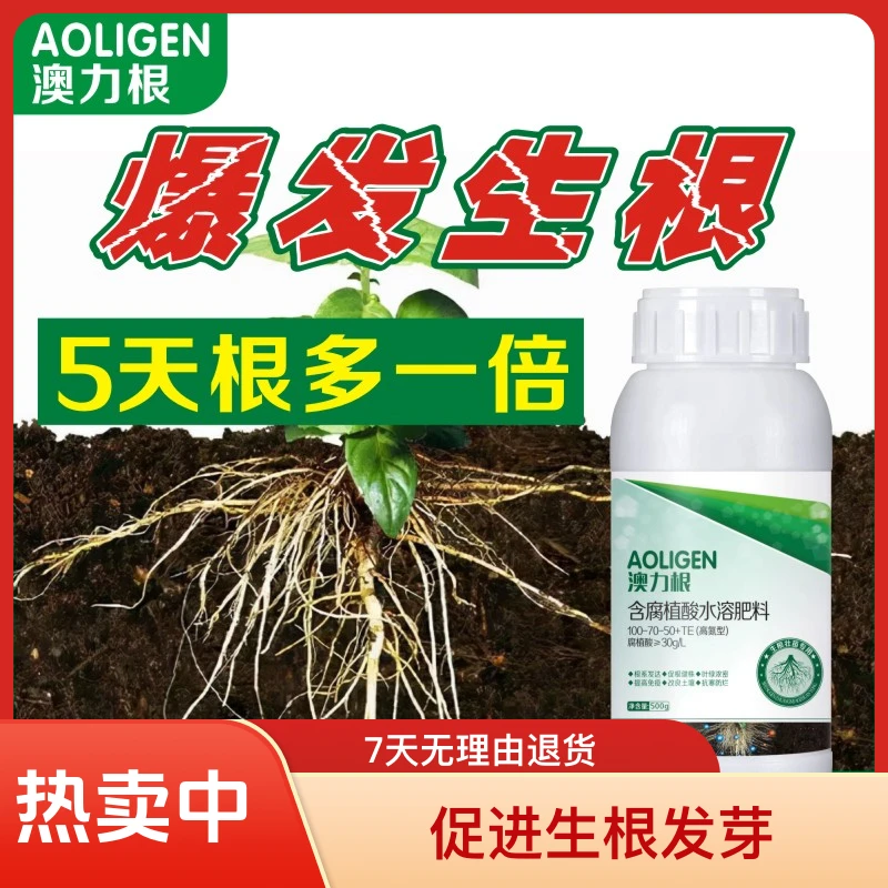 澳力根番茄草莓5天爆发生根 养根防根腐枯萎插耐改良土壤水溶肥料