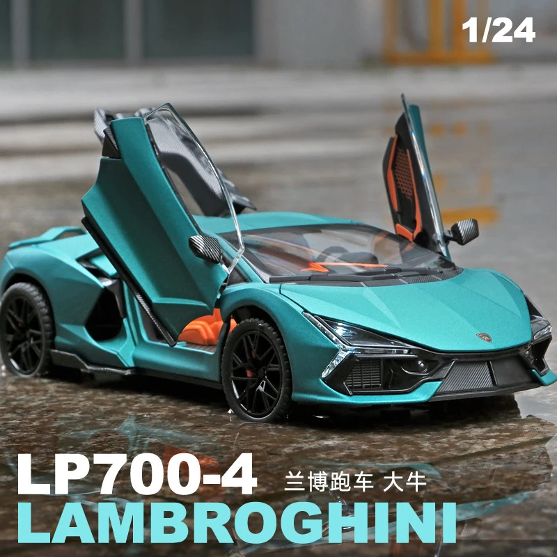 兰博新款大牛合金车模型仿真汽车模型玩具车1:24精致收藏摆件