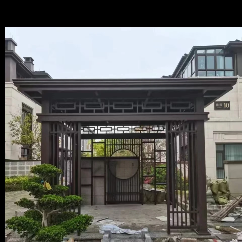 家用铝艺凉亭休闲美观