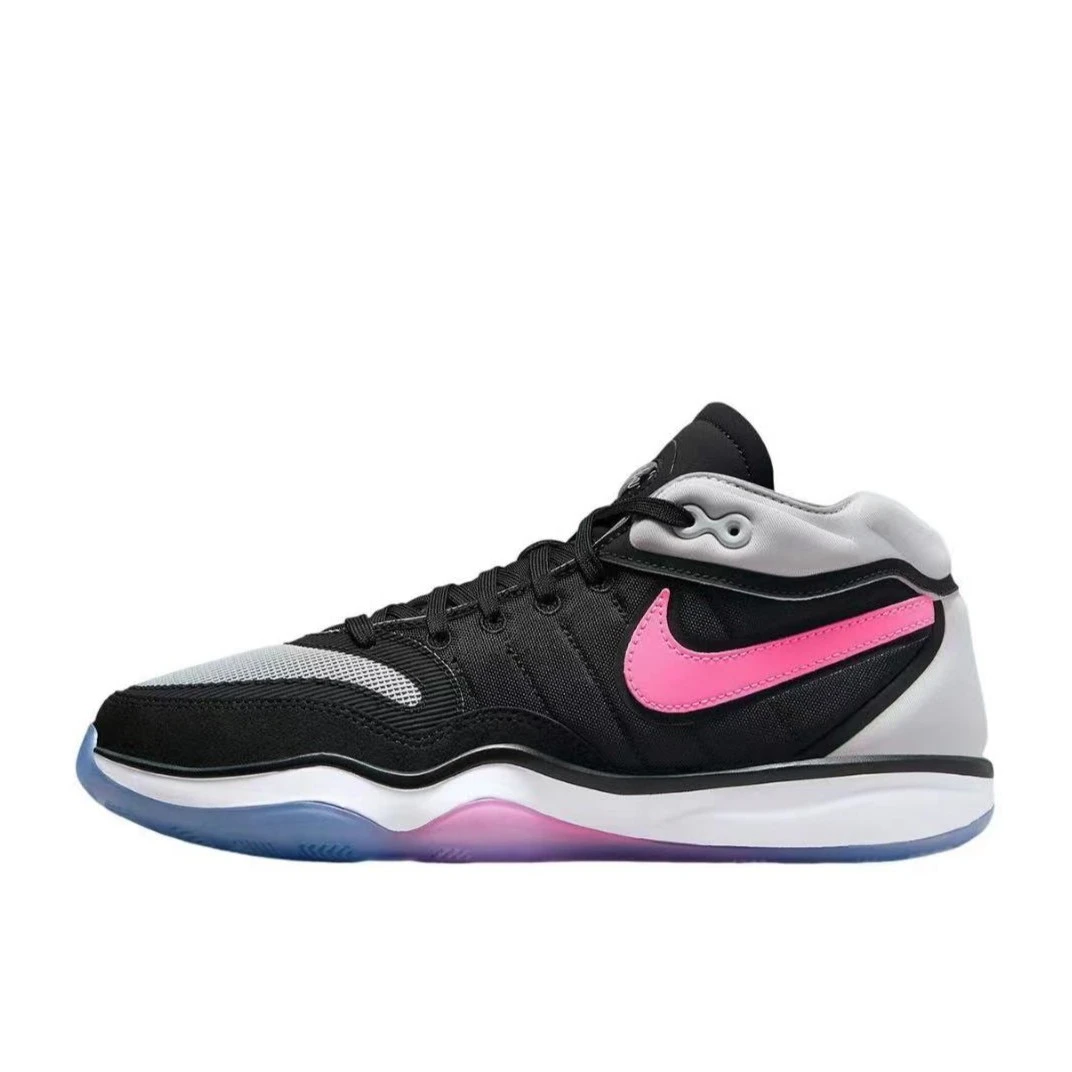Nike/耐克耐克GT HUSTLE2黑粉中帮男子实战篮球鞋DJ9404-004