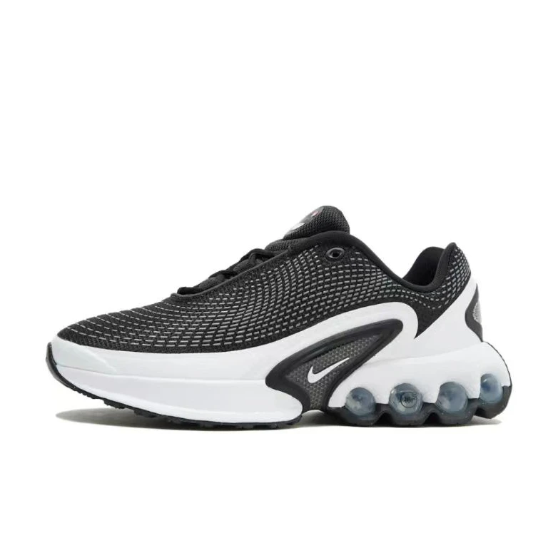 Nike Air Max DN 减震耐磨 低帮 生活休闲鞋 男款 黑白DV3337-003