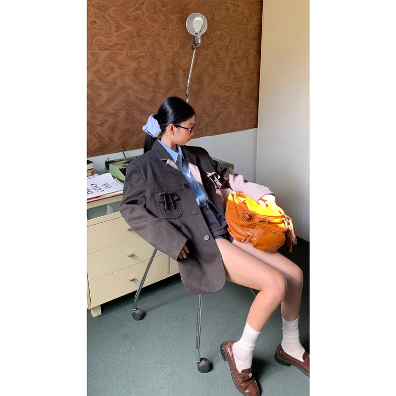 【萍萍清仓】时尚百搭通勤修身显瘦韩系长袖气质BD西装外套243N2904