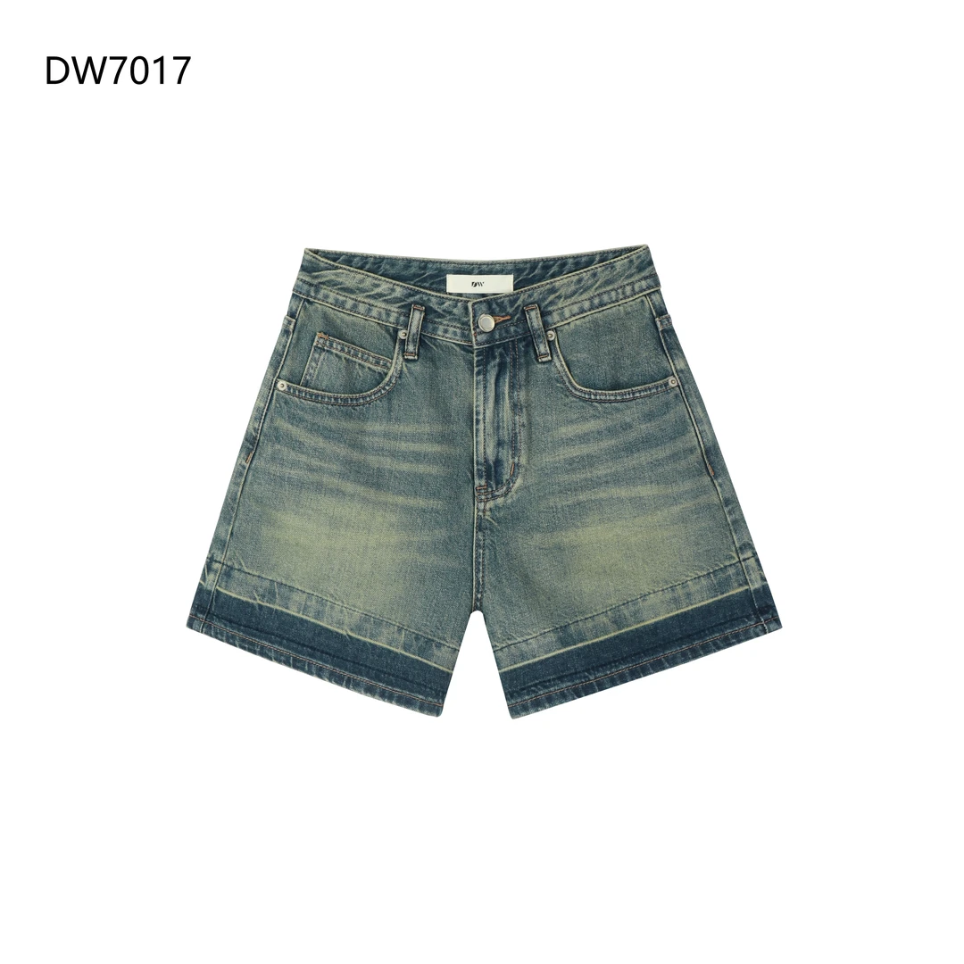 TOGETHER DW STUDIOS【】夏季牛仔短裤#DW7017