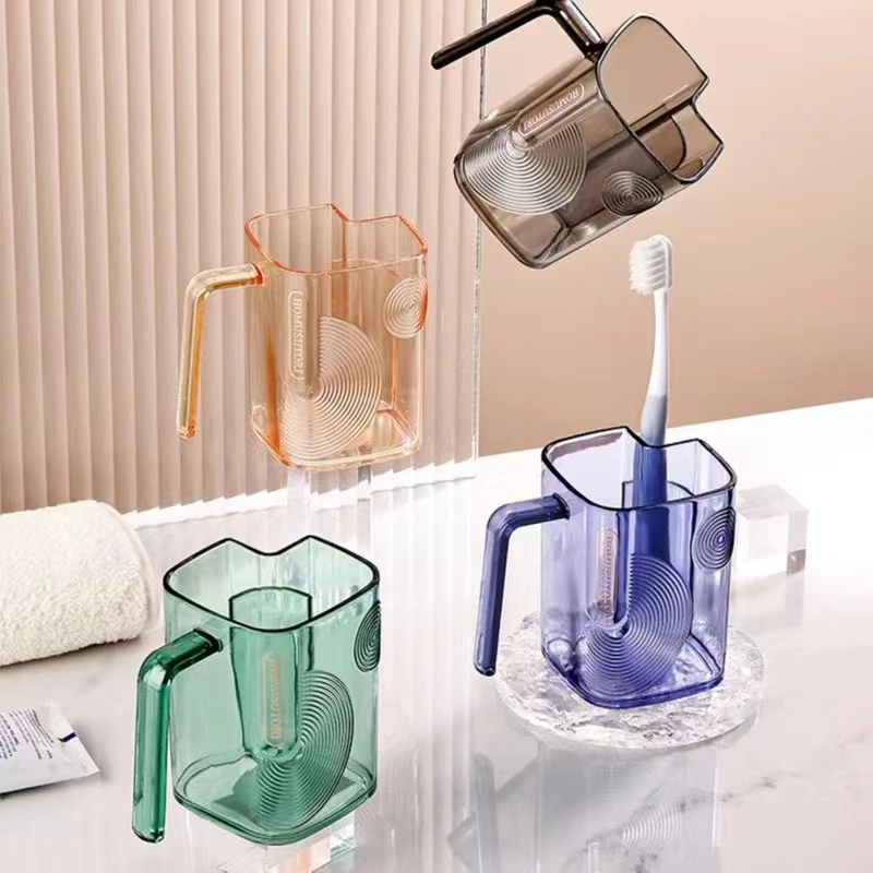 【新疆西藏包邮】轻奢风漱口杯 家用情侣刷牙杯学生洗漱杯牙刷杯