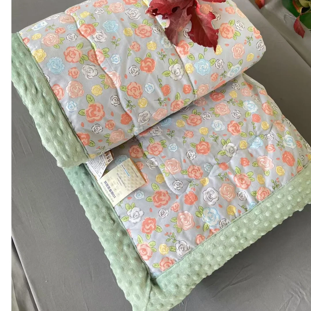 断码豆豆绒被子a面棉棉面舒适透气四季通用学生宿舍空调被可机洗