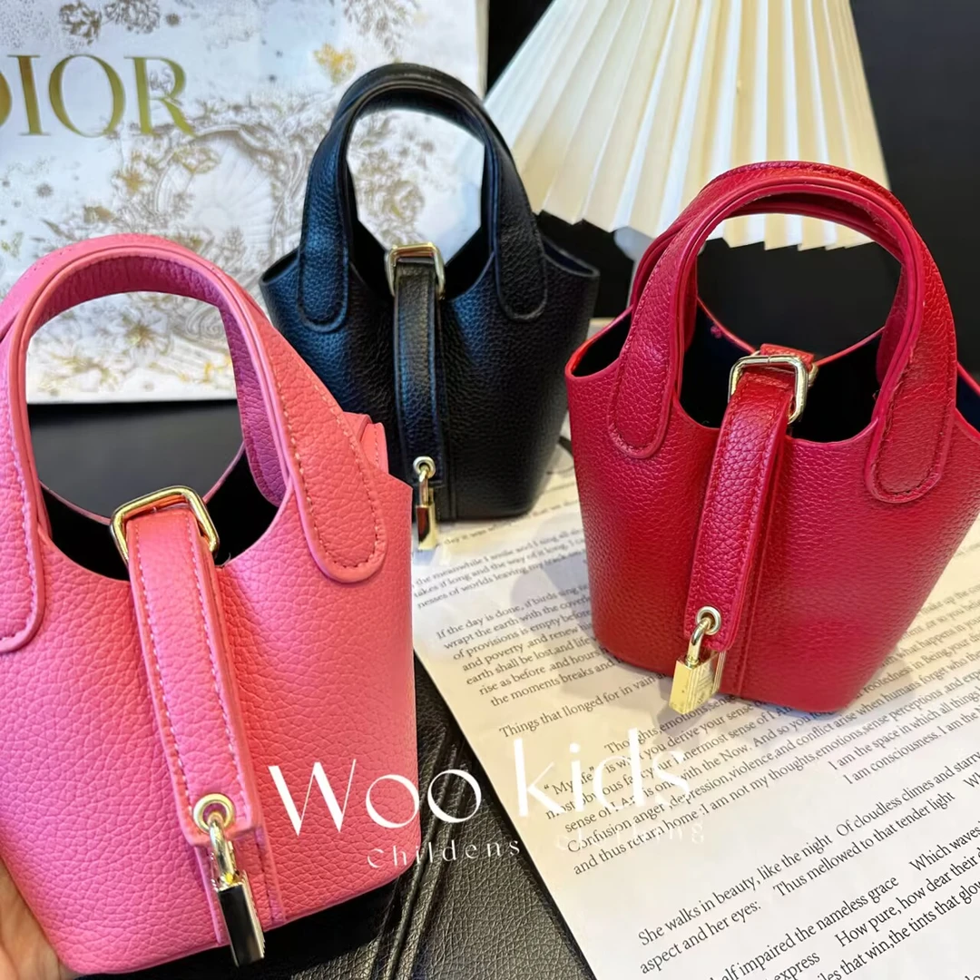 WOOKIDS亲子童装“时髦菜篮子”定制儿童手提包 W23090605