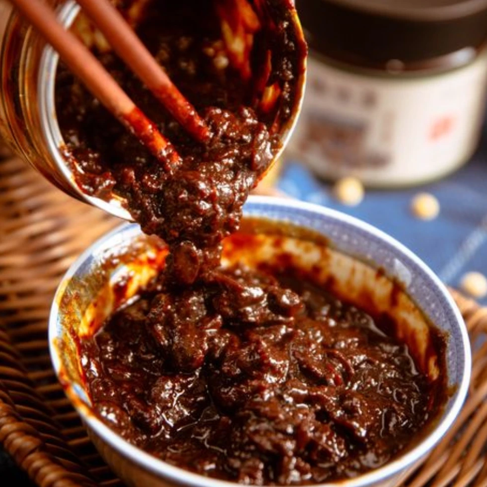 乡行者赶集湖南湘西黄豆酱
