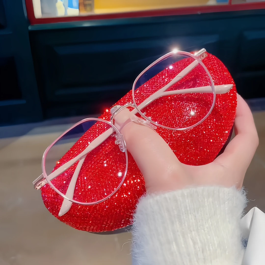 古庚眼镜 高清高透防蓝光防辐射老花镜 养眼护目 看小字更清晰