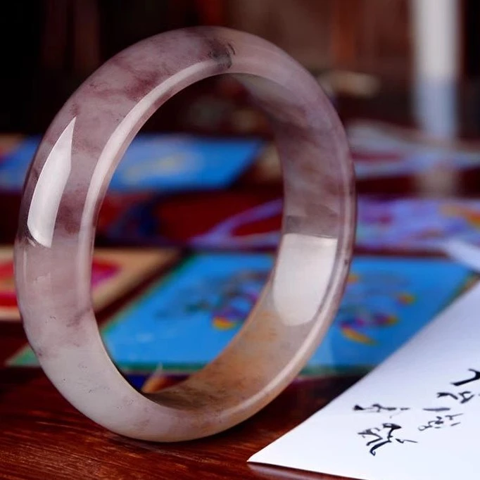 【十一臻选】天然紫罗兰手镯 颜色多样性可联系客服一对一服务 xw