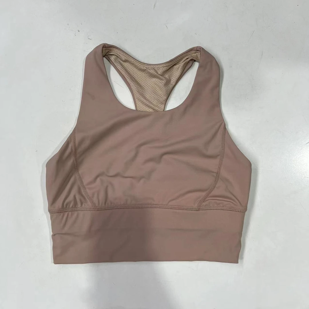 女士浅肤色运动健身训练背心式瑜伽上衣 72006