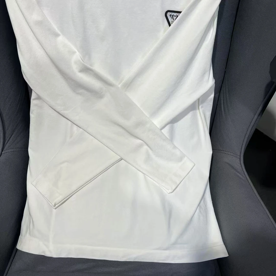 HH 潮牌情侣款半高领内搭打底衫长袖T恤 LS119