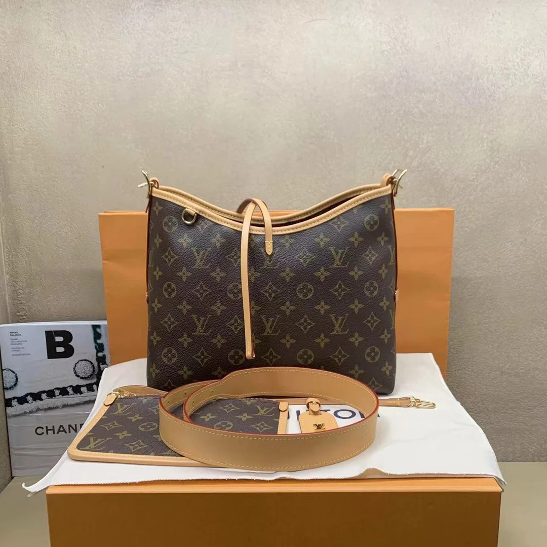 95新  壹臻中古/LV 老花carryall小号 92134565