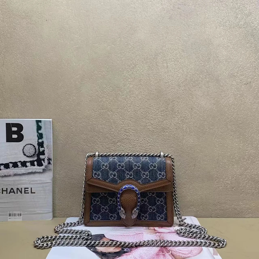 95新  壹臻中古/ Gucci 牛仔酒神小号/ 91528564