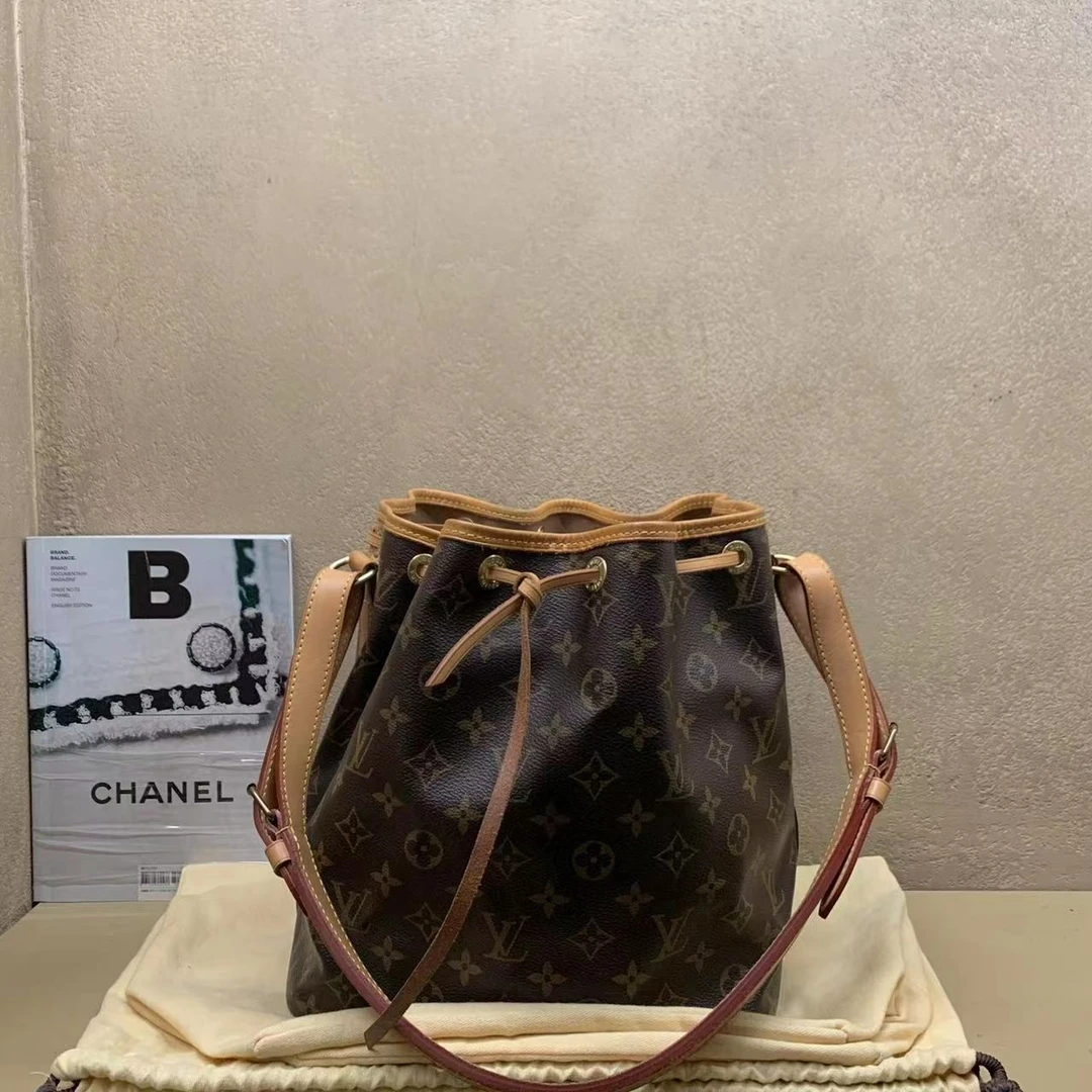 95新 壹臻中古/Iv 老花noe水桶中号 45303287