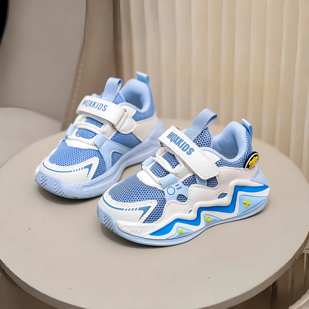 儿童运动鞋幼童宝宝运动鞋2024秋季女童软底防滑男童网面透气鞋子