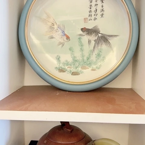 杯紅**海陶瓷摆件不固定一件