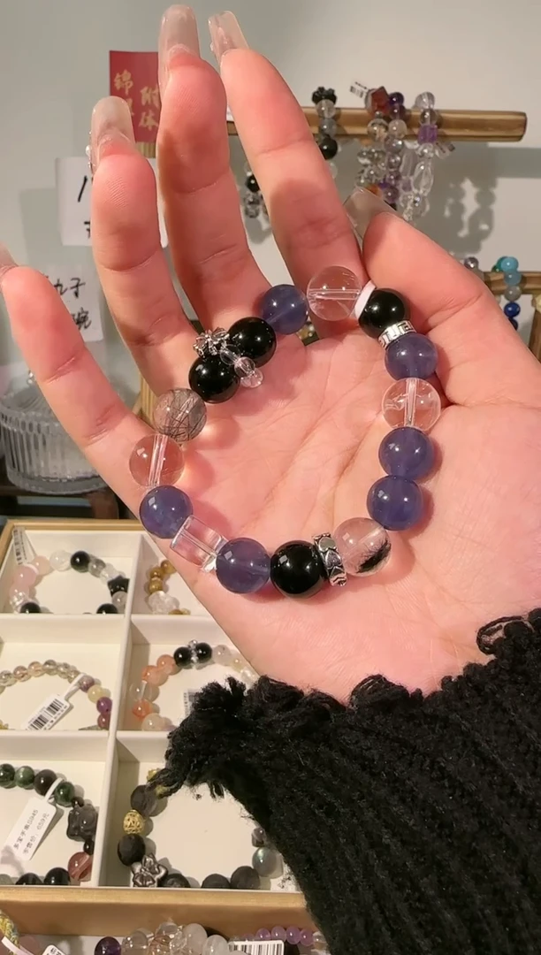 【闪购商品】水晶手串未镶嵌A454多样性发货一条