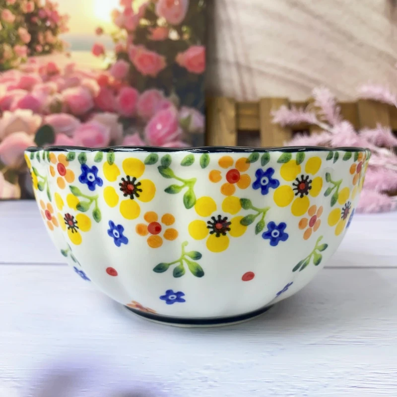 【曼朵朵】星萤系列6.5英寸面碗釉下彩高温瓷工艺