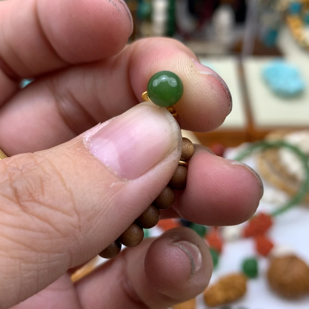 【闪购商品】和田玉(碧玉)戒指未镶嵌