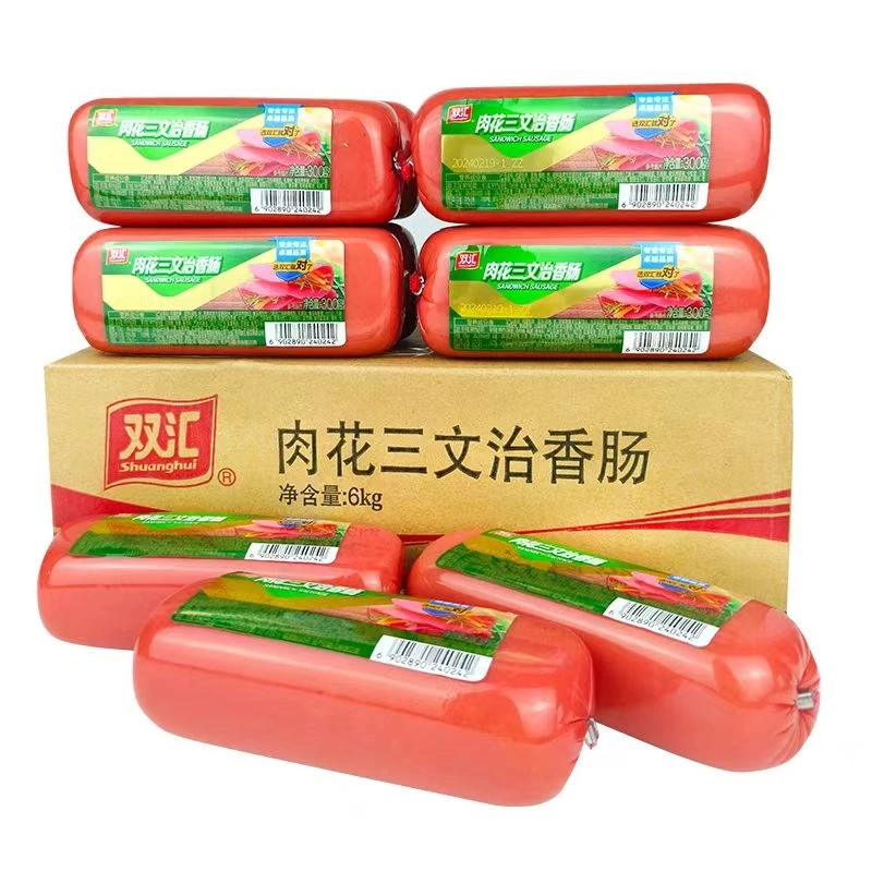 双汇肉花三文治肠300g