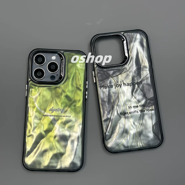 潮流晕染高级感iphone15promax水波纹14pro防摔保护13/12手机壳