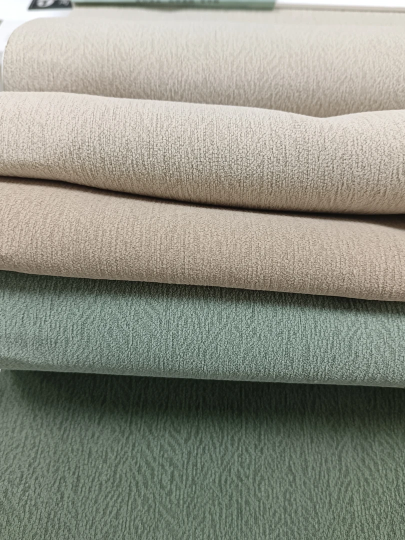 松叶绒全遮光简约风格高端定制成品窗帘