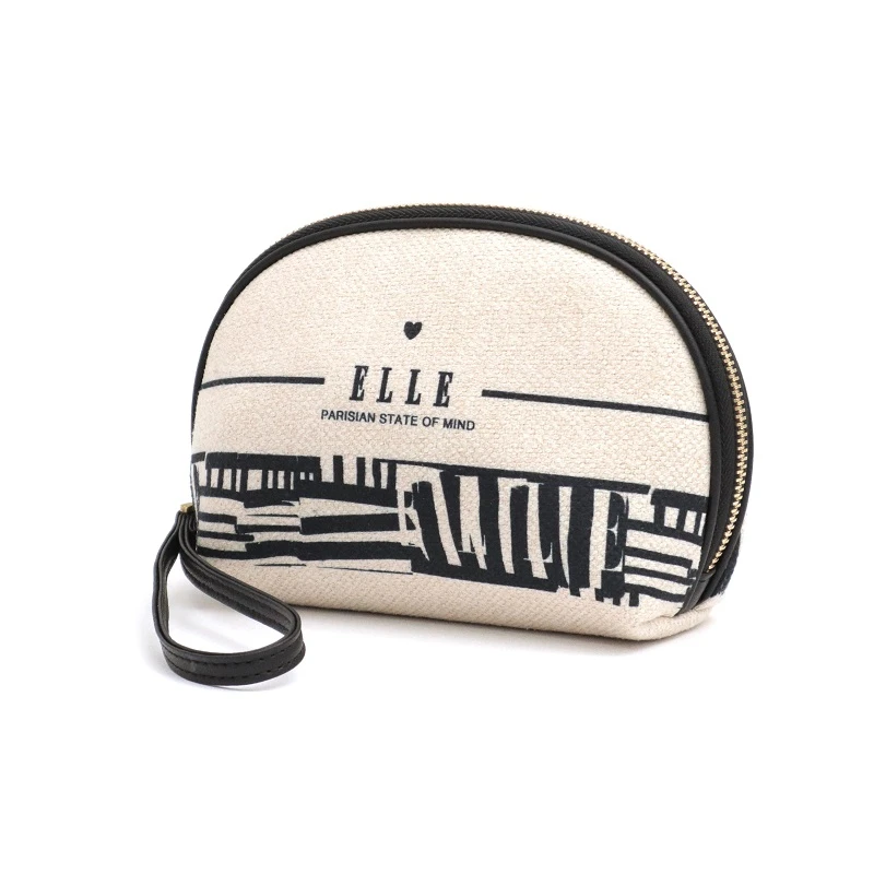 ELLE时尚印花单肩小包包斜跨麻将包百搭腋下潮流女士小包24190