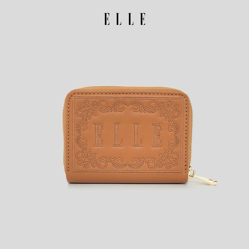 ELLE23年女士零钱包卡包多功能时尚经典手拿钱包23180