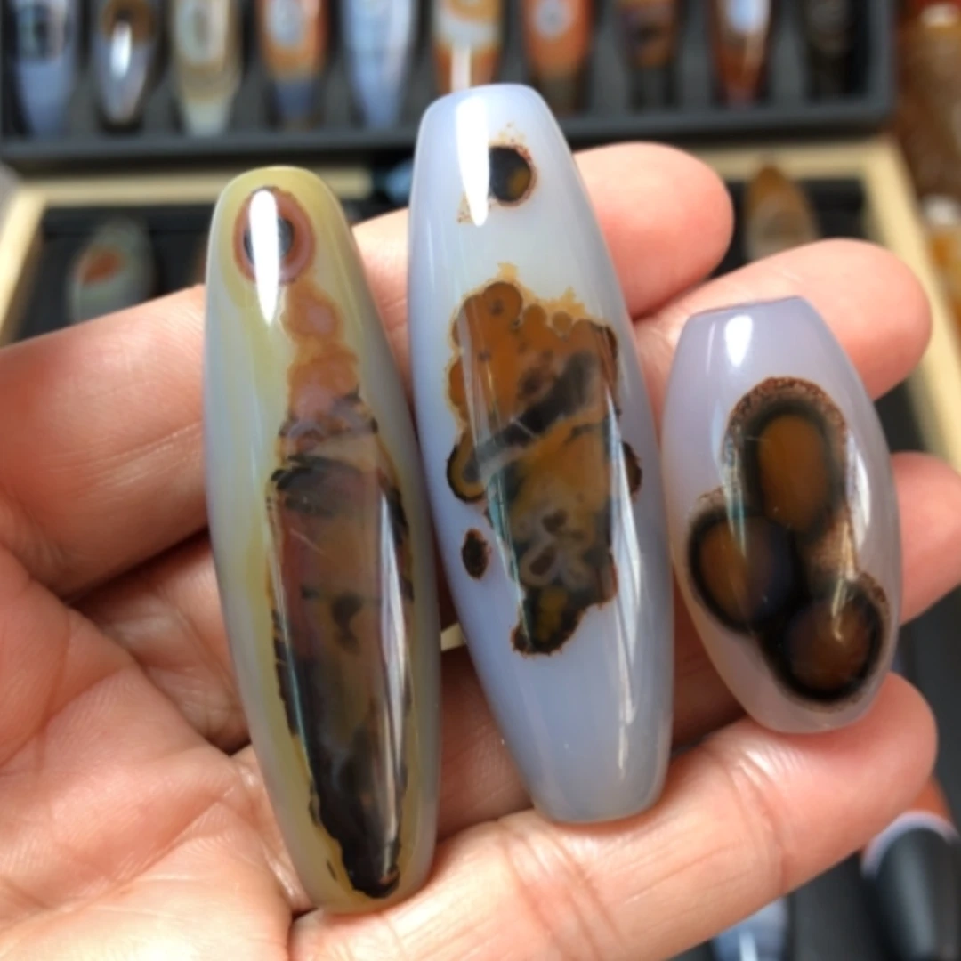 【闪购商品】玛瑙/玉髓珠宝半成品未镶嵌顶****享