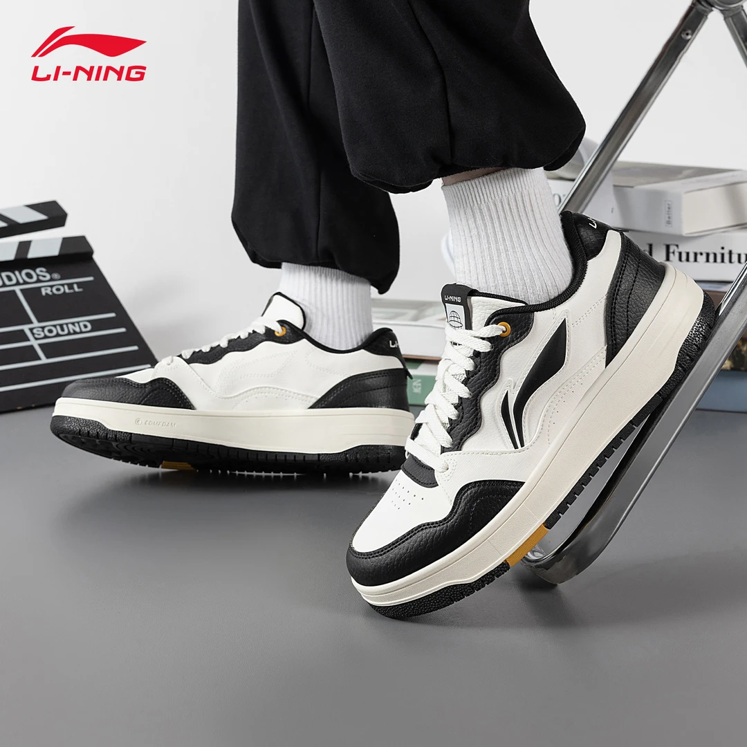 李宁男鞋板鞋天迹SOFT低帮运动鞋舒适百搭官方正品时尚增高休闲鞋