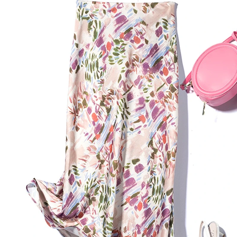 【文娇专属】百搭时尚印花春夏碎花半身裙