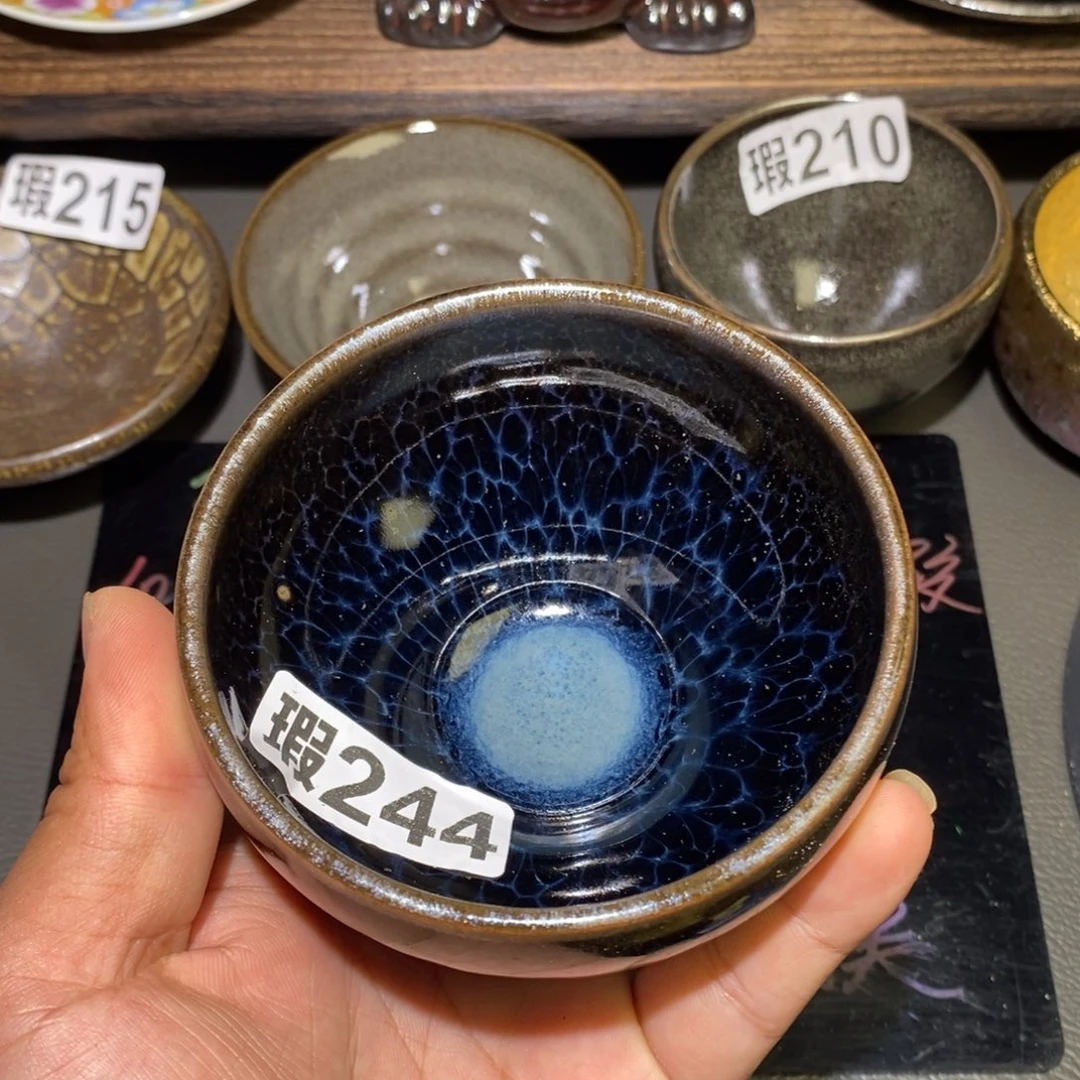 茶盏微瑕建盏主人杯子