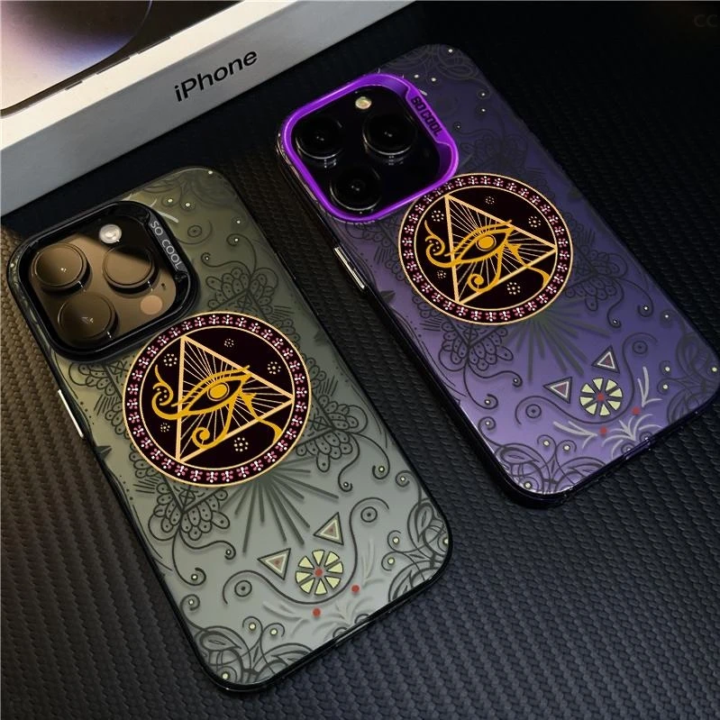 深渊之眼iphone16promax手机壳高颜值15适用14/12pr红米13手机套x