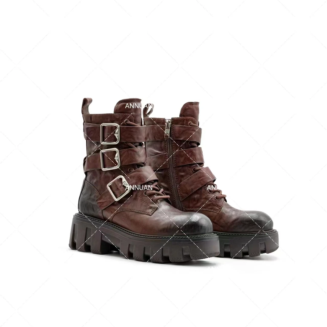 【HeiPa】安暖家四季穿新款透气厚底带时尚韩版韩版女鞋