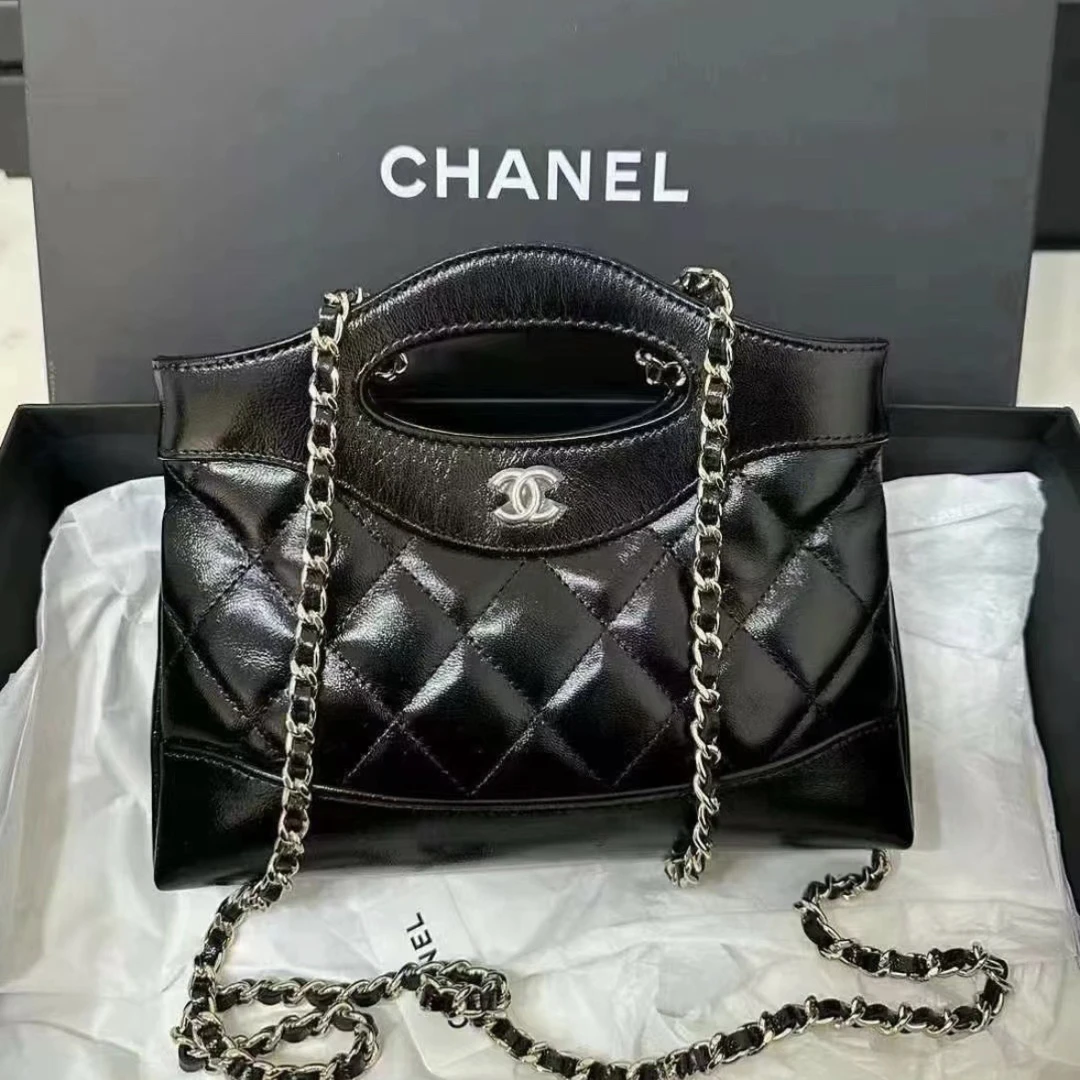 未使用 Chanel/香奈儿 春夏新款 横版31bagnano 油蜡皮