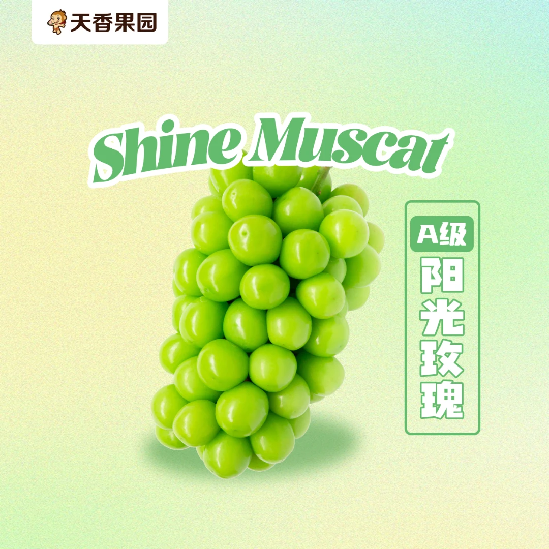 【湖北小时达】A级阳光玫瑰2斤