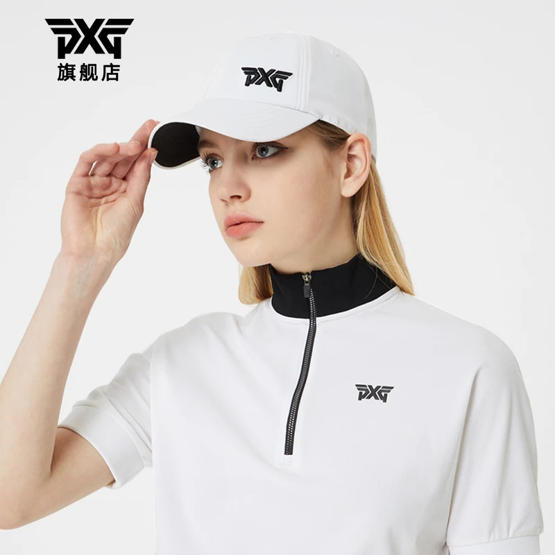 PXG高尔夫女士有顶球帽golf运动夏季百搭透气鸭舌遮阳女帽均码
